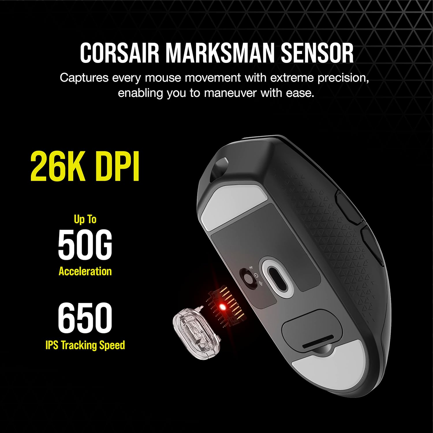 Thumbnail 5 de Corsair KATAR ELITE Wireless 10,000 DPI gaming mouse