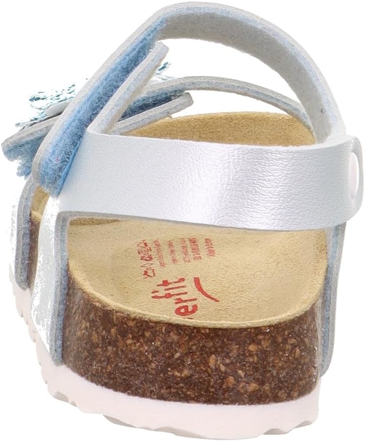 Thumbnail 2 de Superfit Mädchen Fußbettpantoffel Hausschuhe 1-000118Sandale – Orthopädisches Tieffußbett und Leder-Innensohle