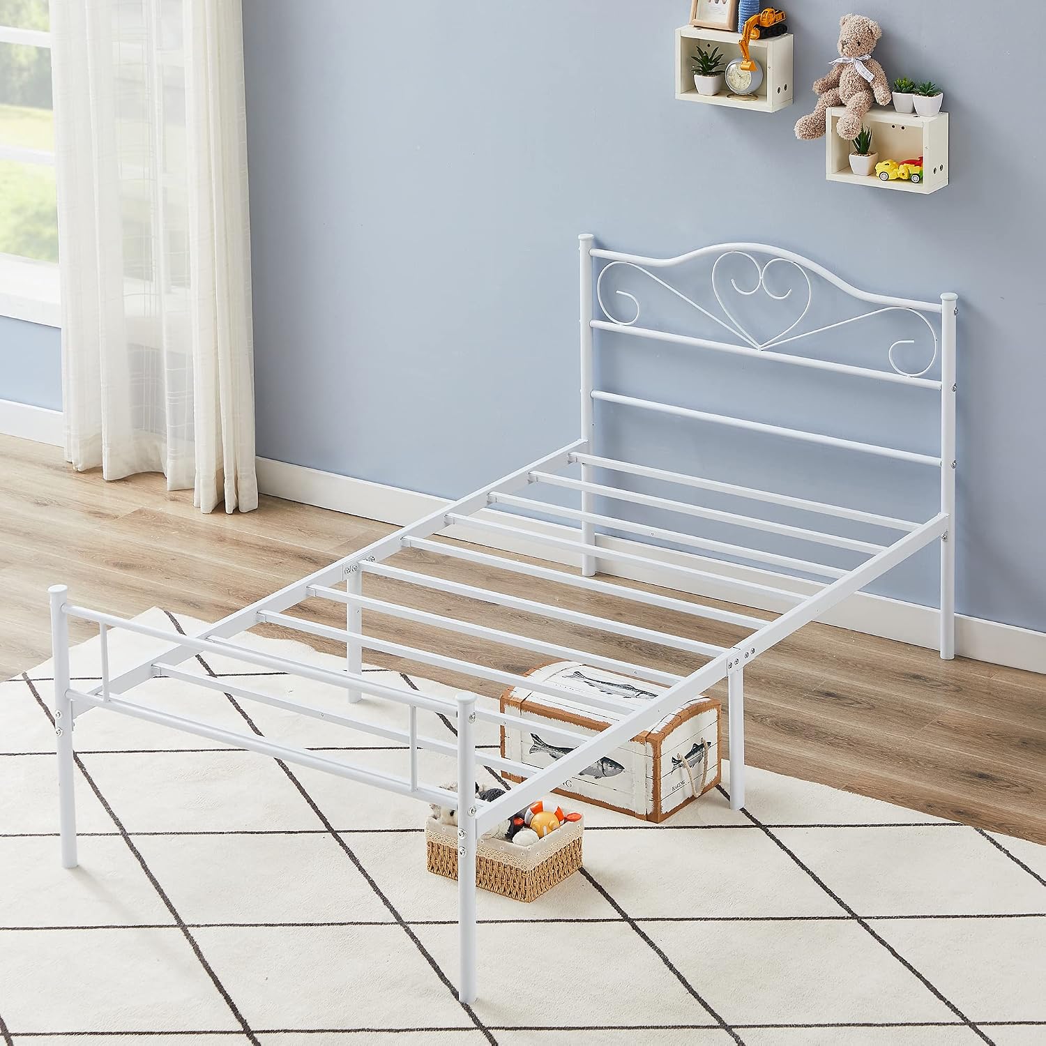 Thumbnail 4 de VECELO Metal Bed Frame, Twin Size