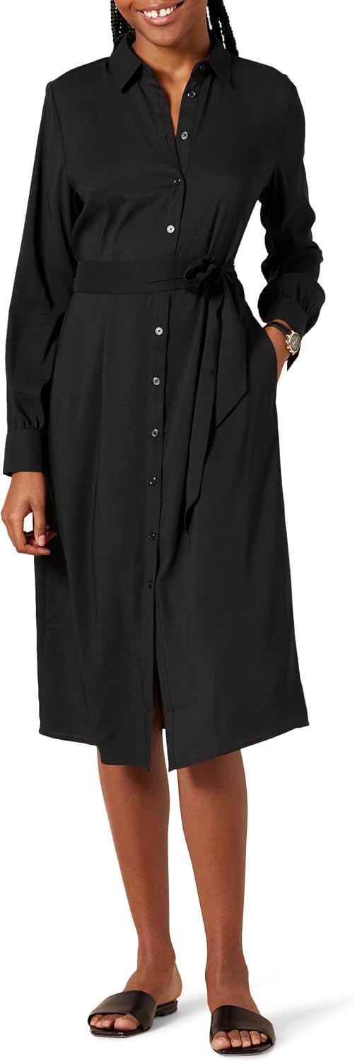 Thumbnail 4 de Amazon Essentials Georgette Long Sleeve Midi Dress