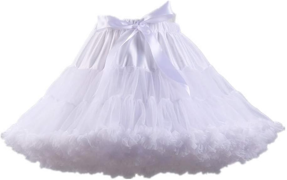 Thumbnail 4 de Colyanda 3-Layered Pleated Tulle Petticoat Tutu Skirt for Parties and Cosplay