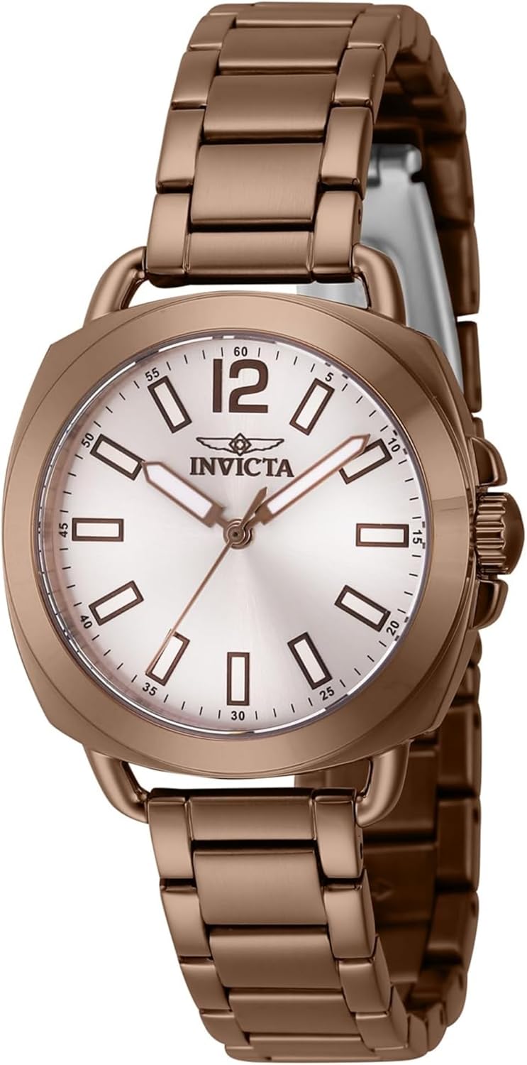 Thumbnail 3 de Invicta Wildflower 47326 : Montre femme en acier inoxydable, mouvement quartz 32 mm