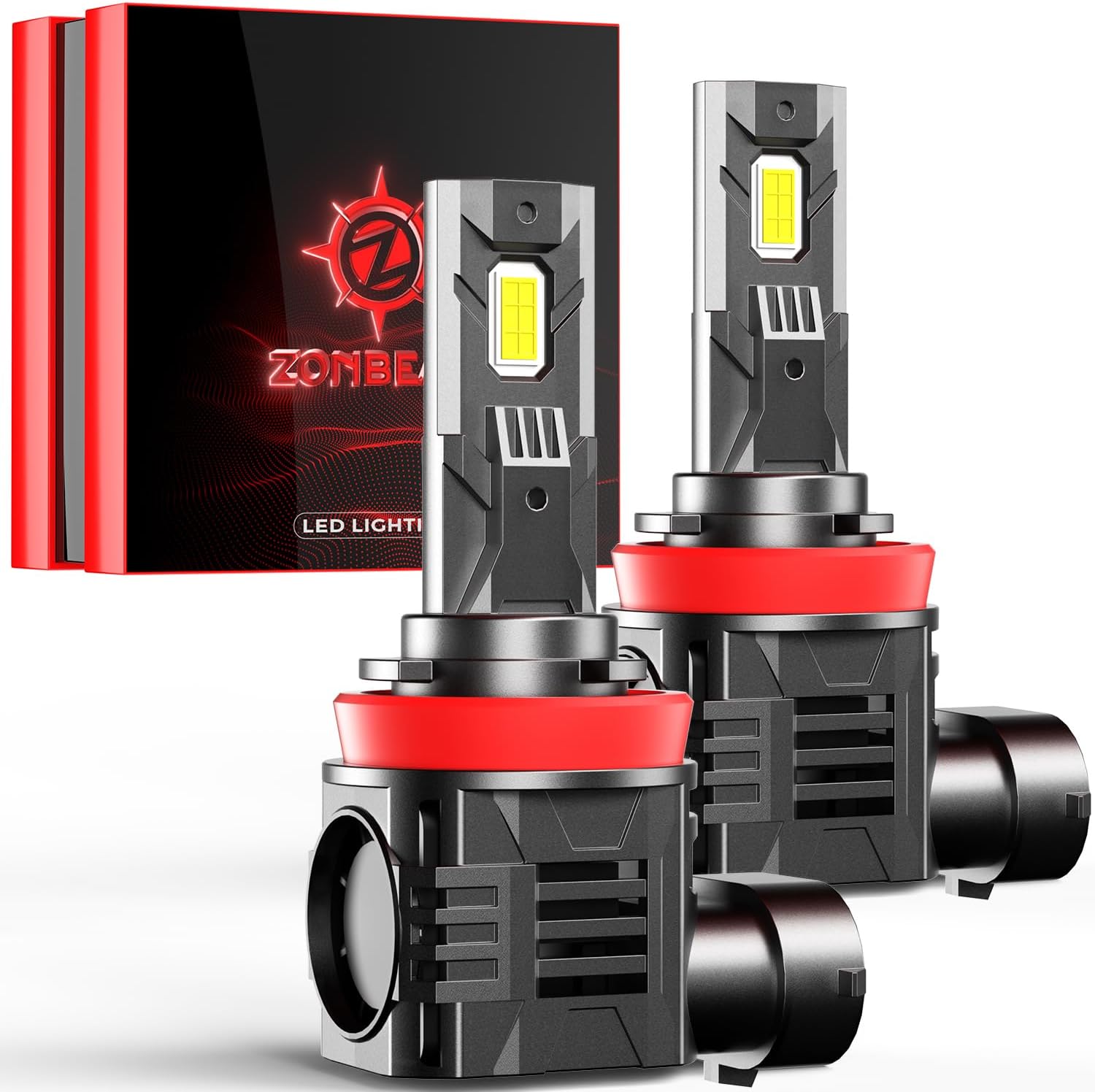 Detalle de ZONBEAM 2026 H11 65000LM LED Fog Bulbs
