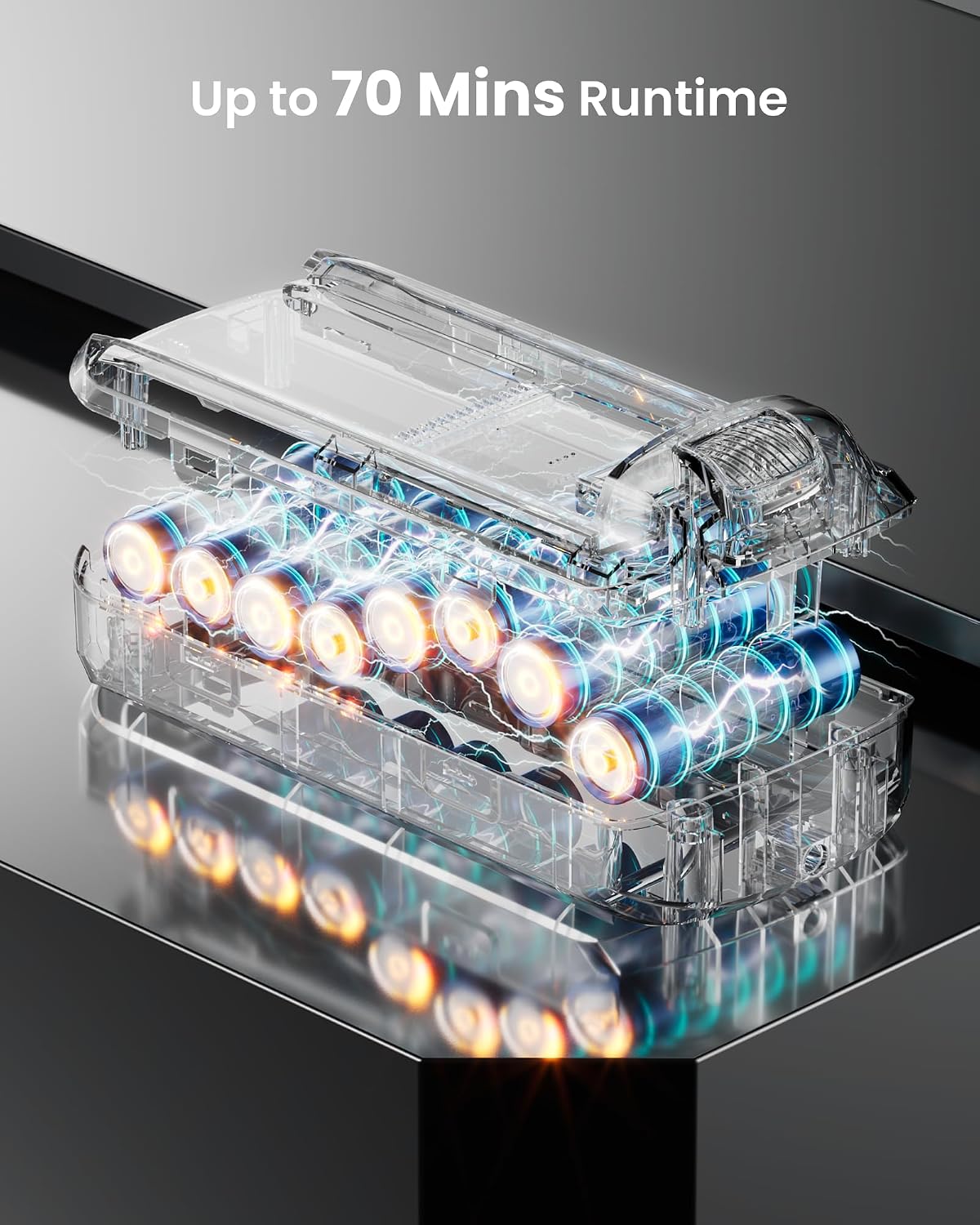 Detalle 2 de Envyenjoy Eon A10 Cordless Stick Vacuum, 650 W, 60 kPa, Anti-Tangle Brush