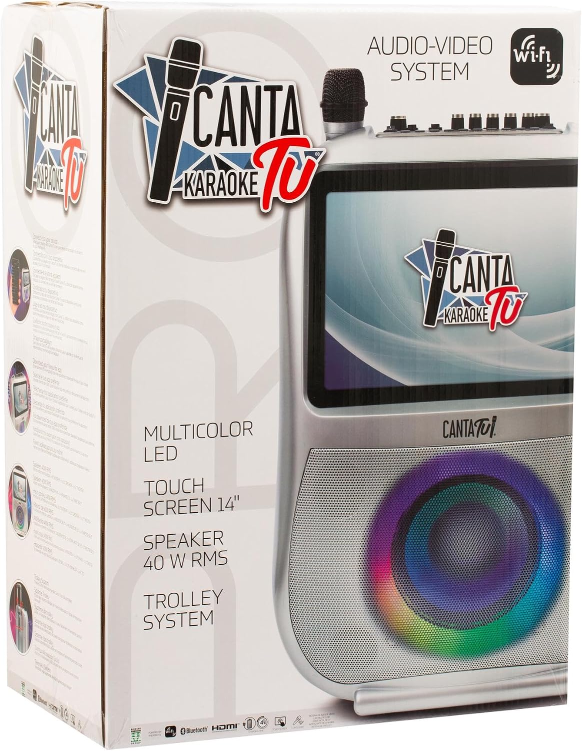 Thumbnail 2 de CANTA TU KARAOKE - PRO 2023 Professionale Completo con Microfono Wireless e Display Touch