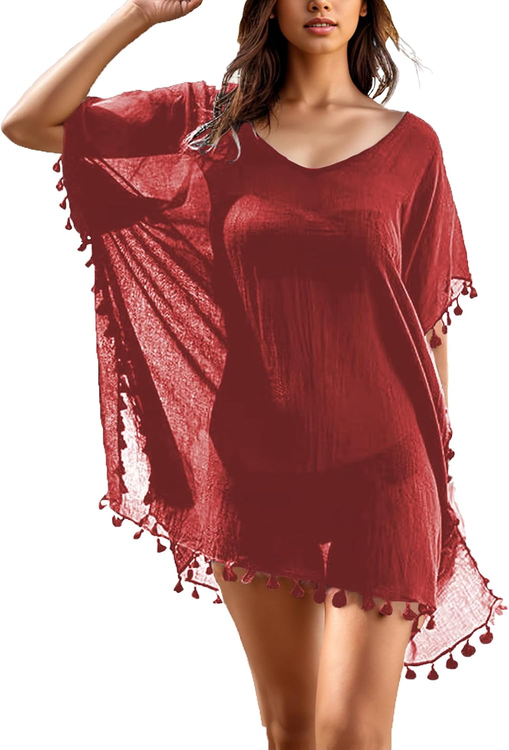 Thumbnail 5 de Hey Joo Lightweight Tassel Beach Cover Up