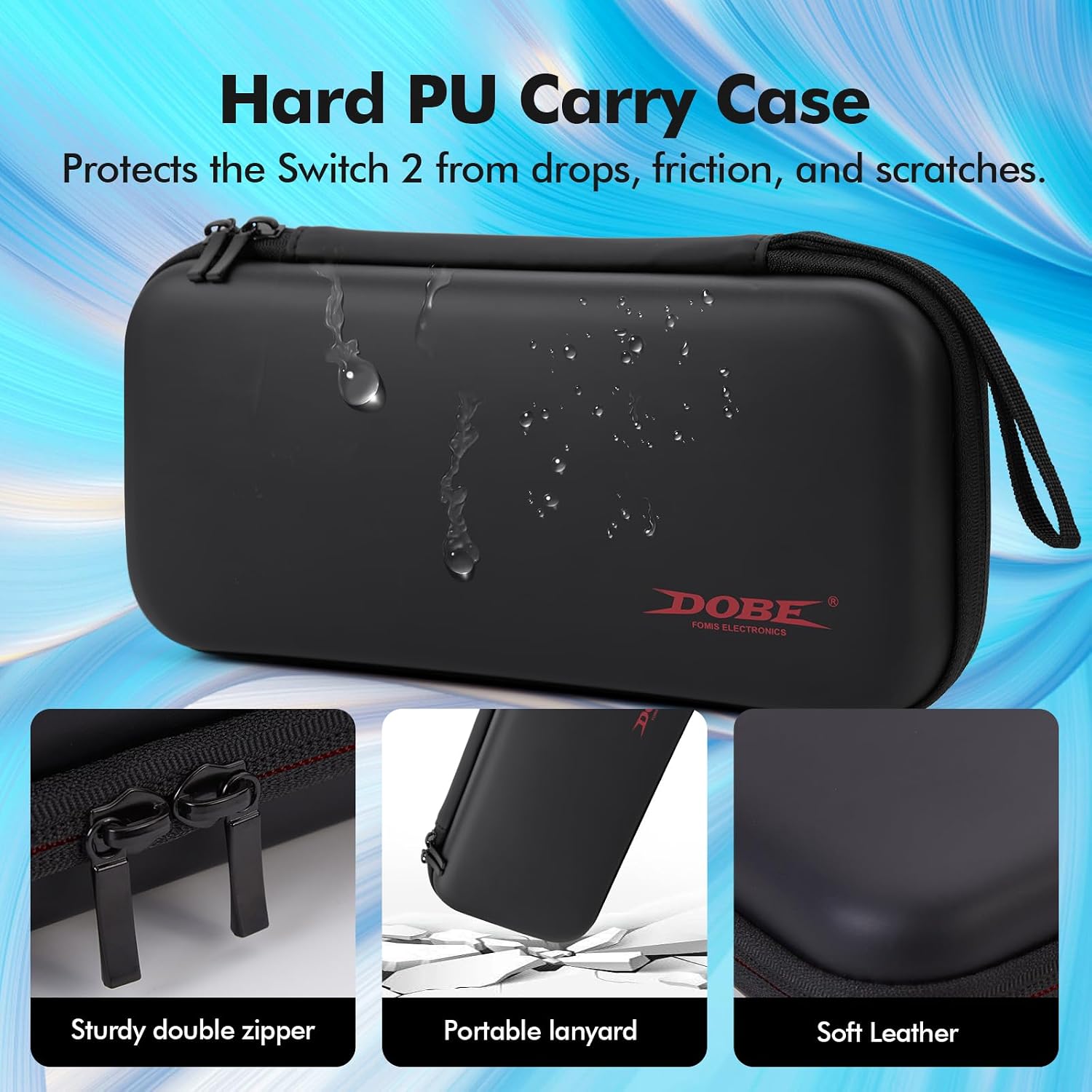 Detalle 1 de DOBE FOMIS ELECTRONICS TNS-5106 Switch 2 Accessory Bundle with Charging Dock