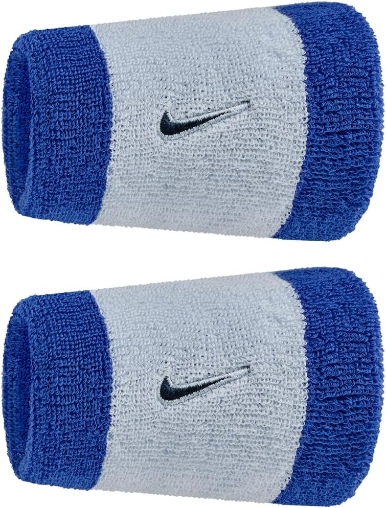 Thumbnail 5 de NIKE スウッシュ クラシック ダブルワイド リストバンド 2P BN4000 幅7cm・伸縮素材
