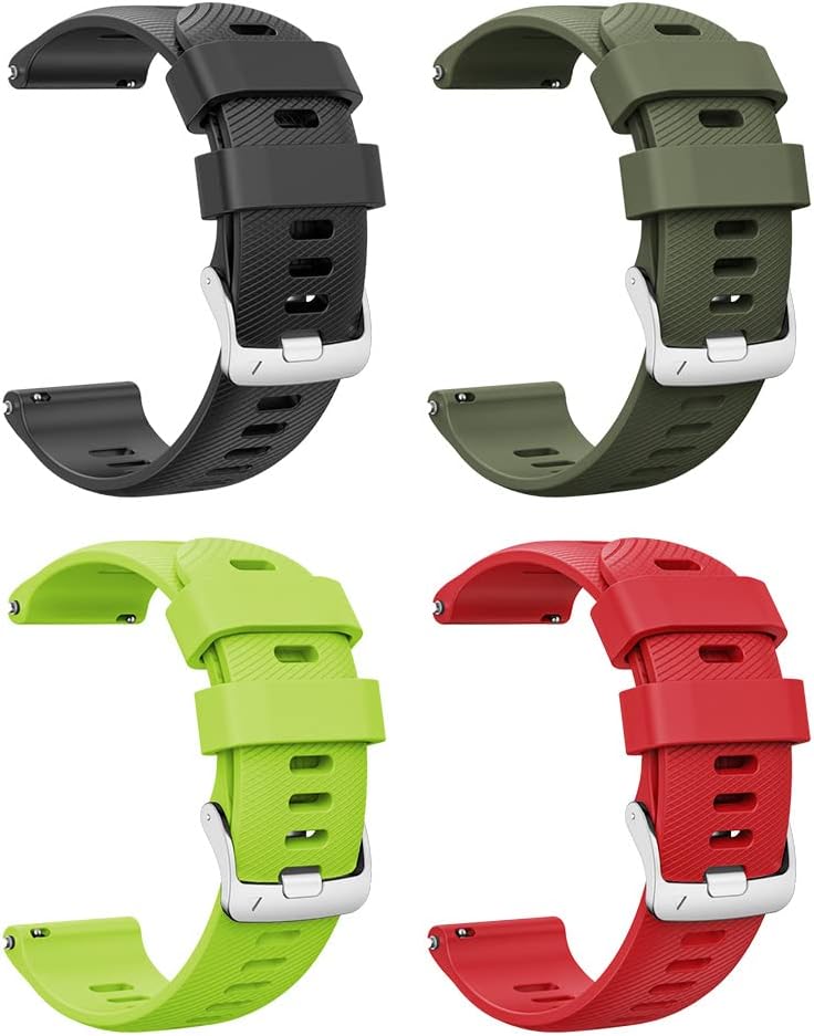 Detalle de ANBEST Silikon Armband 22mm kompatibel Garmin