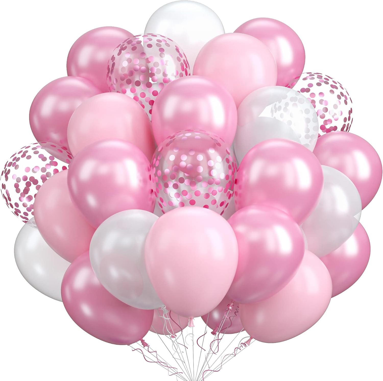 Detalle 2 de XEANCO Balloons - 50 Pcs 10 Inch Latex Party & Wedding Balloons for Decoration