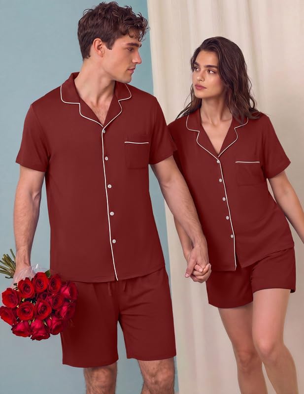 Thumbnail 2 de Ekouaer Matching Pajama Sets, Short Sleeve