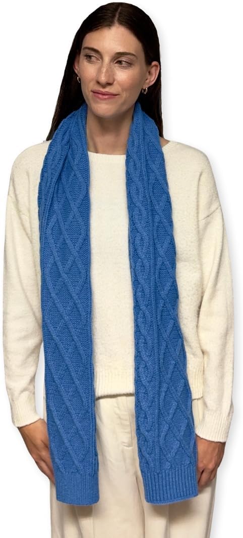 Detalle de Humble Hilo Knitted Scarf, 72" x 11.5