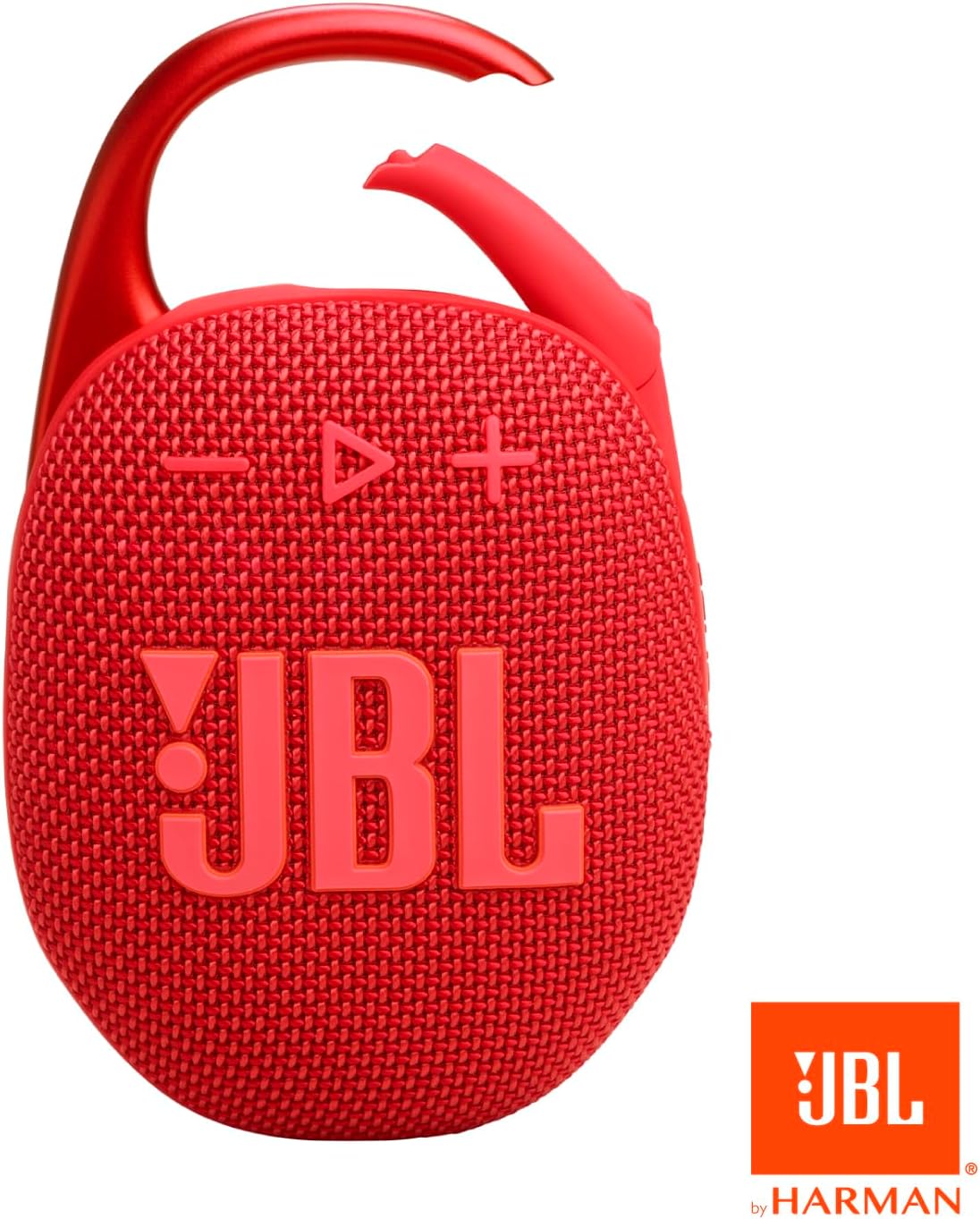 Thumbnail 6 de JBL Clip 5 Bluetooth Speaker, Red, Waterproof and Dustproof with Carabiner