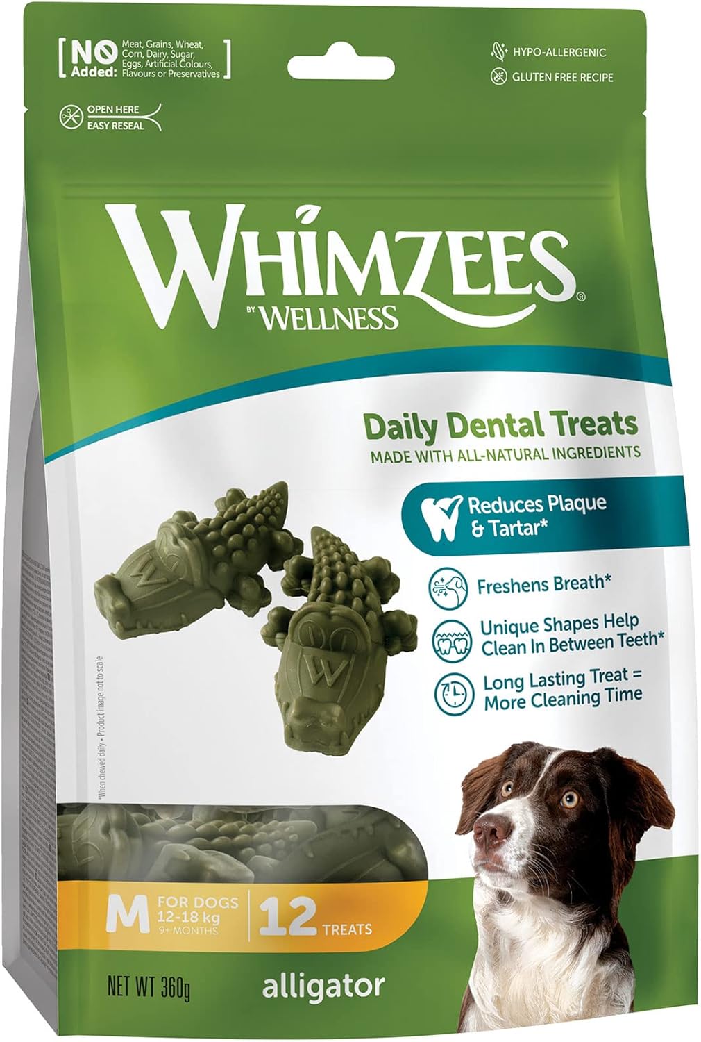 Thumbnail 2 de WHIMZEES Alligator S, 24 pezzi – Snack orale per cani di taglia piccola (S), Alligatore formato piccolissimo