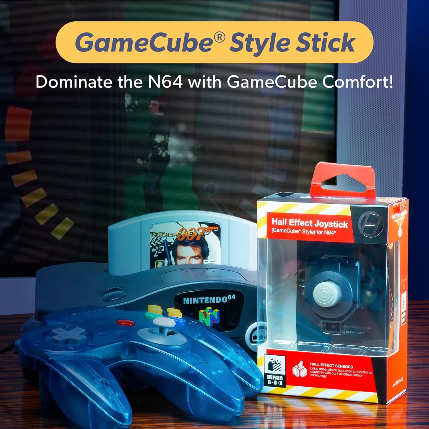 Thumbnail 4 de Hyperkin Inc Hall Effect Joystick for N64