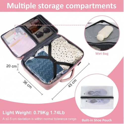Thumbnail 3 de Taygeer Underseat Cabin Bag 45x36x20cm – Travel Backpack for Women
