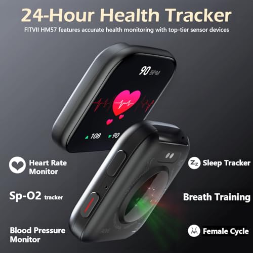 Thumbnail 2 de FITVII Smart Watch for Men and Women (Answer & Make Calls) – Health & Fitness Tracker