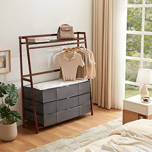 Thumbnail 7 de Lifewit 4 Pack 95L Under Bed Storage with Clear PVC Window – Grey