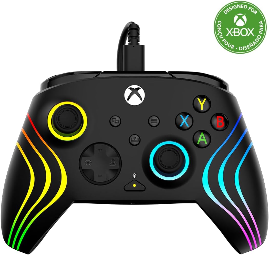 Detalle de Turtle Beach Afterglow Wave Wired RGB Xbox controller
