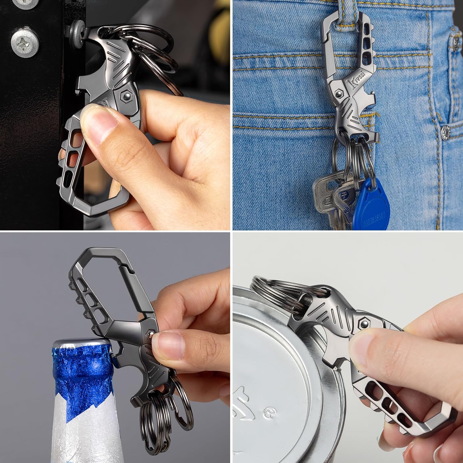 Detalle 2 de Kivssi Heavy Duty Carabiner 55 g ๐
