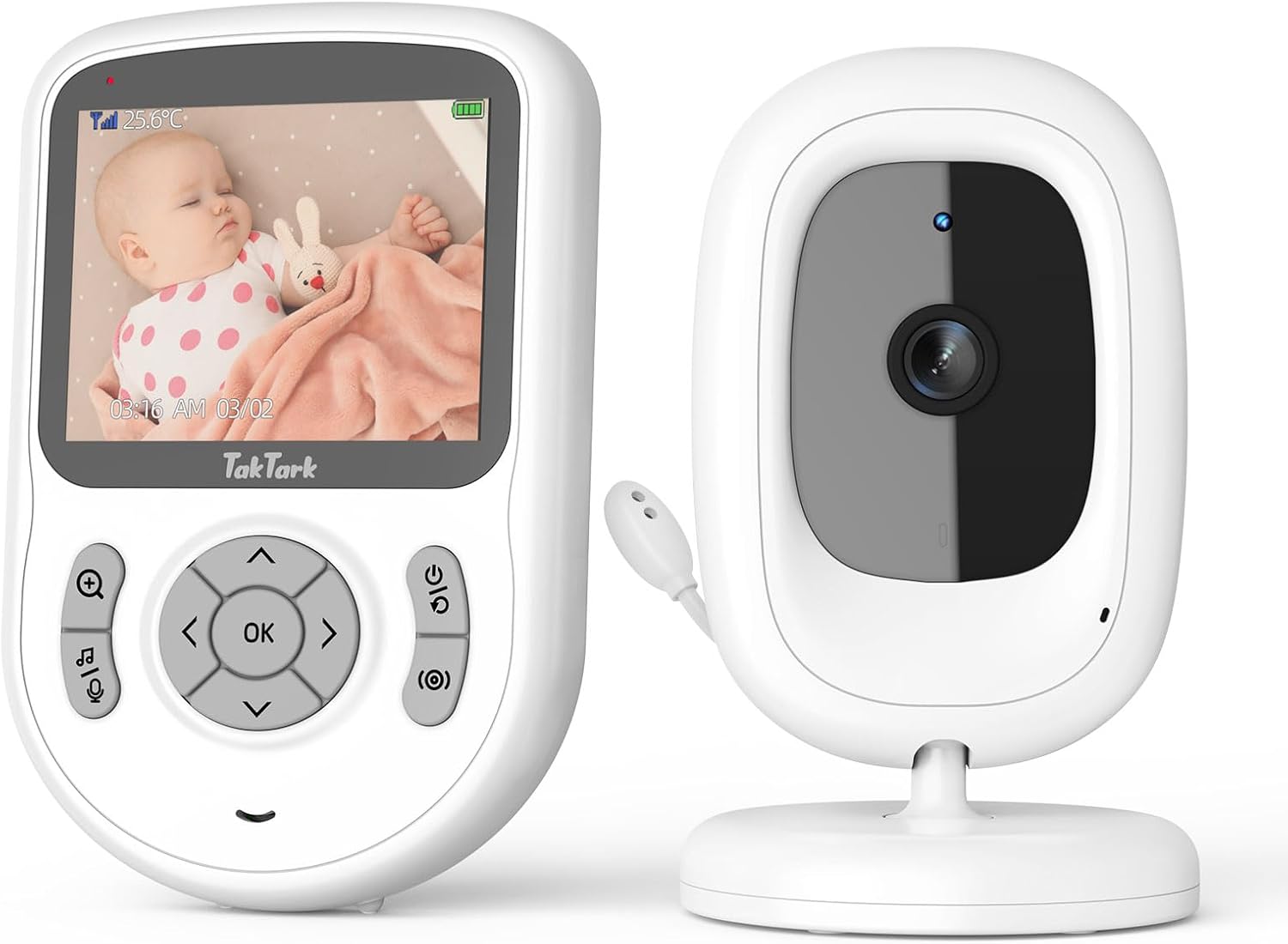 Detalle de TakTark Babyphone mit Kamera 2,8 Zoll