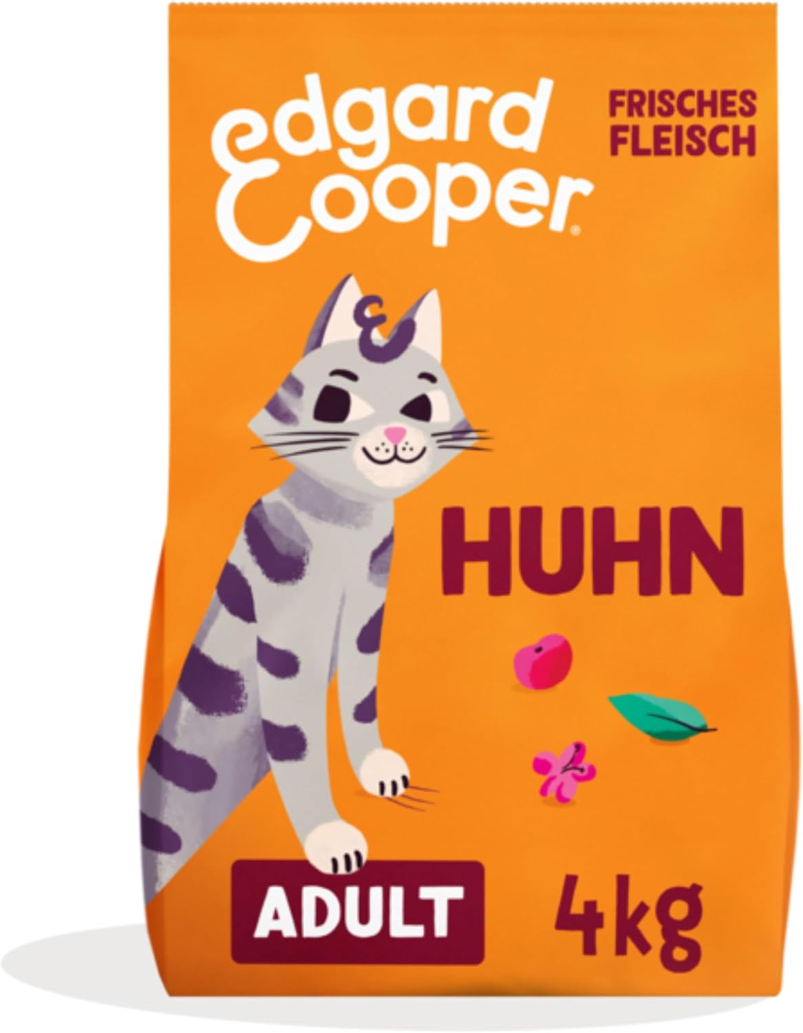 Detalle de Edgard & Cooper Katzenfutter Trockenfutter 4 kg – Huhn, glutenfrei, getreidefrei