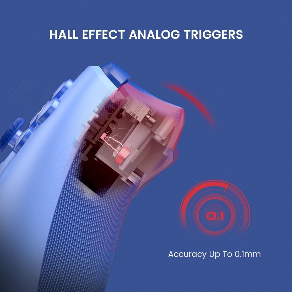 Thumbnail 2 de GameSir G7 SE manette filaire pour Xbox Series X|S, Xbox One et PC (Windows 10/11) – joysticks à effet Hall, audio 3,5 mm et prises arrière