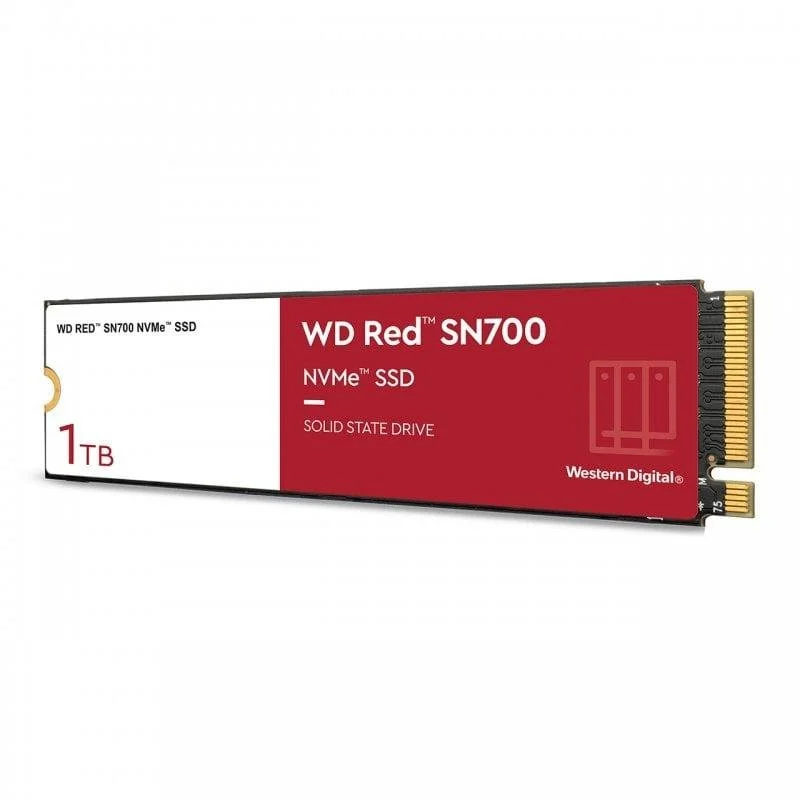Detalle 2 de WD Red SN700 1TB SSD M.2 NVMe PCIe 3.0 de Sandisk: rendimiento y fiabilidad para NAS