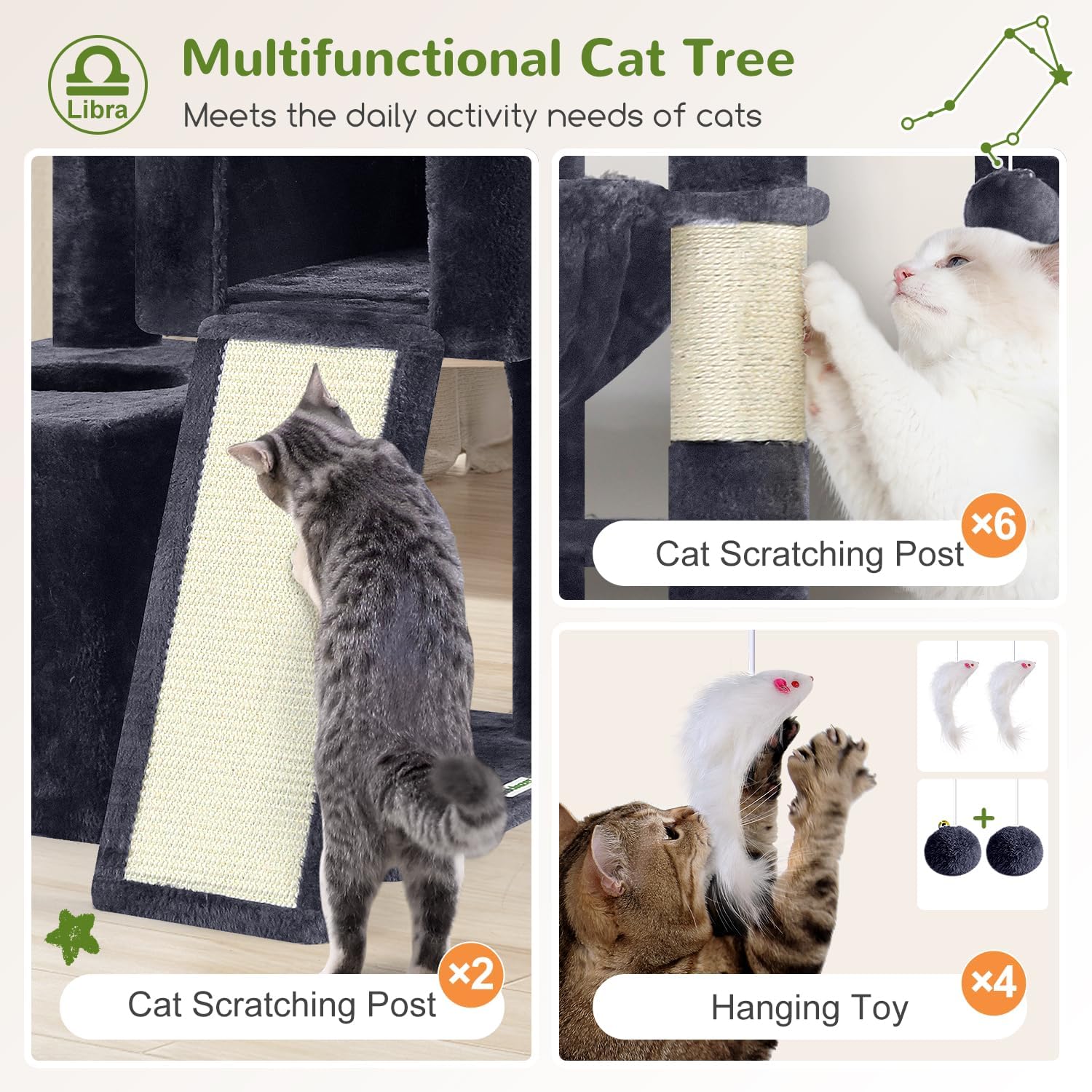 Detalle 1 de Globlazer Cat Tree Z78