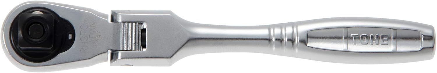Detalle de トネ RH3FCH コンパクト首振ラチェットハンドル 9.5mm差込角・ホールドタイプ