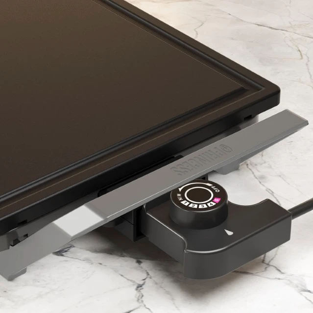 Detalle 2 de Princess Table Chef Premium Stone Grill – Tischgrill mit Steinplatte und Keramikbeschichtung