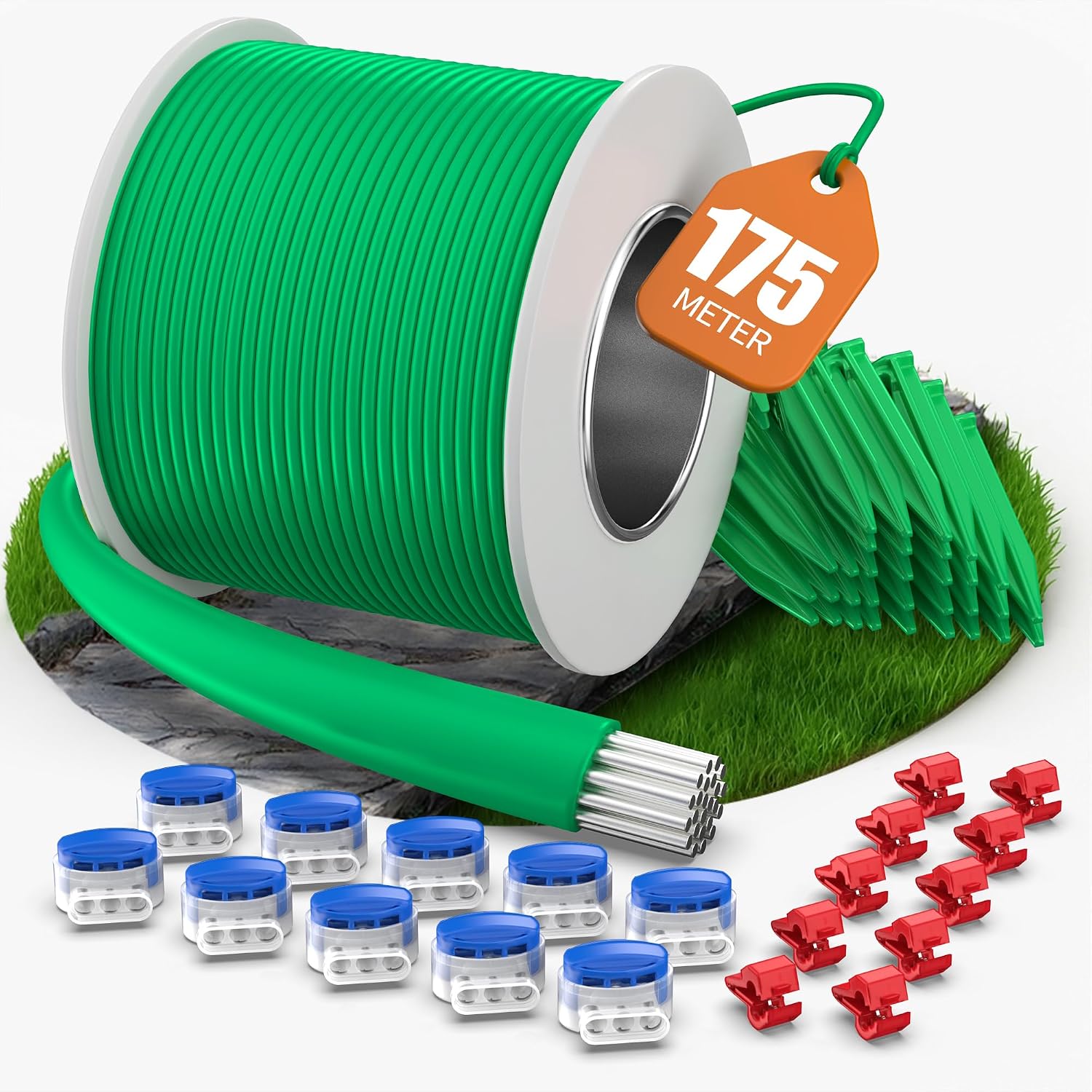 Imagen de COZCLAM 175m Boundary Cable Kit for Robot Lawnmowers en OfertitasTOP