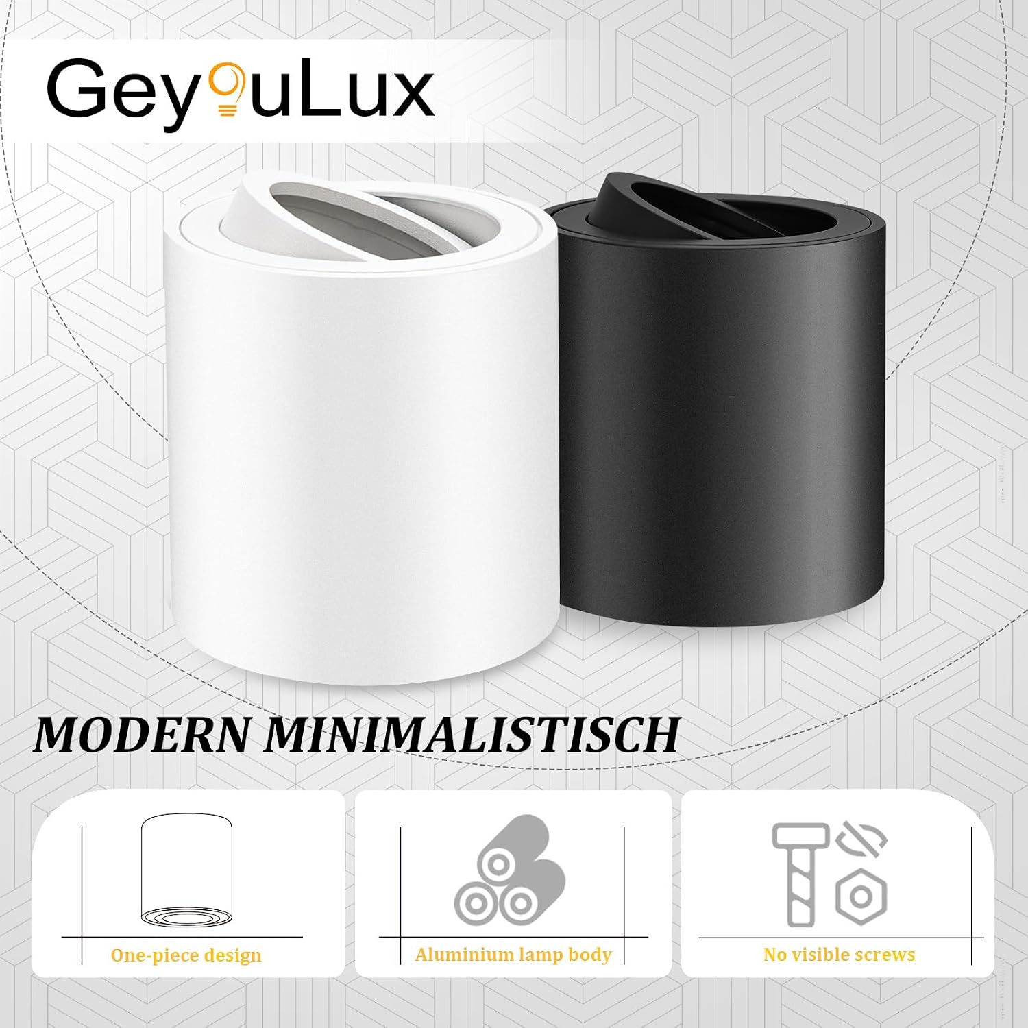 Thumbnail 4 de GeyouLux Aufbauspot GU10 30° schwenkbar