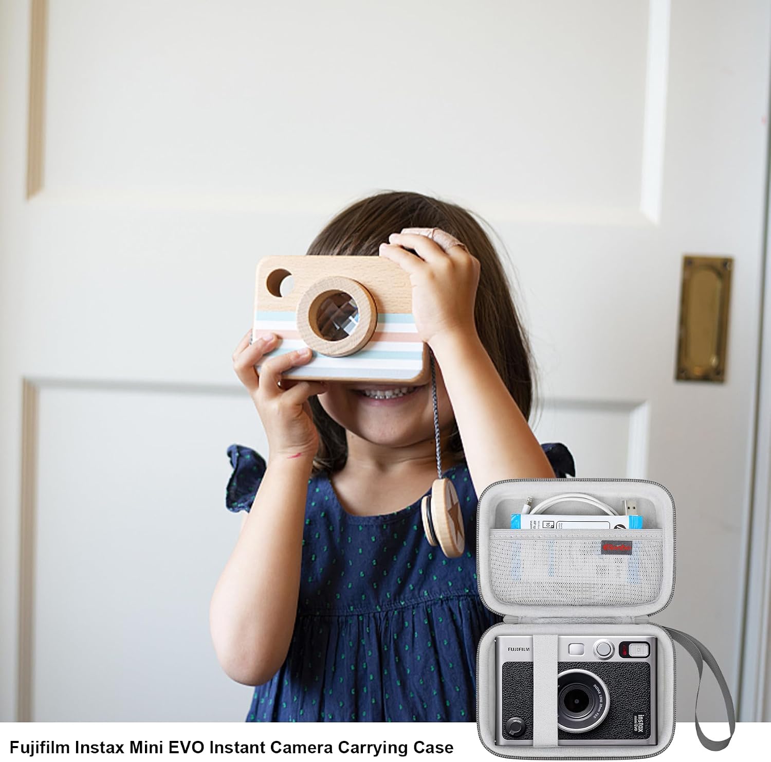 Thumbnail 6 de Elonbo Camera Carrying Case for Instax Mini EVO