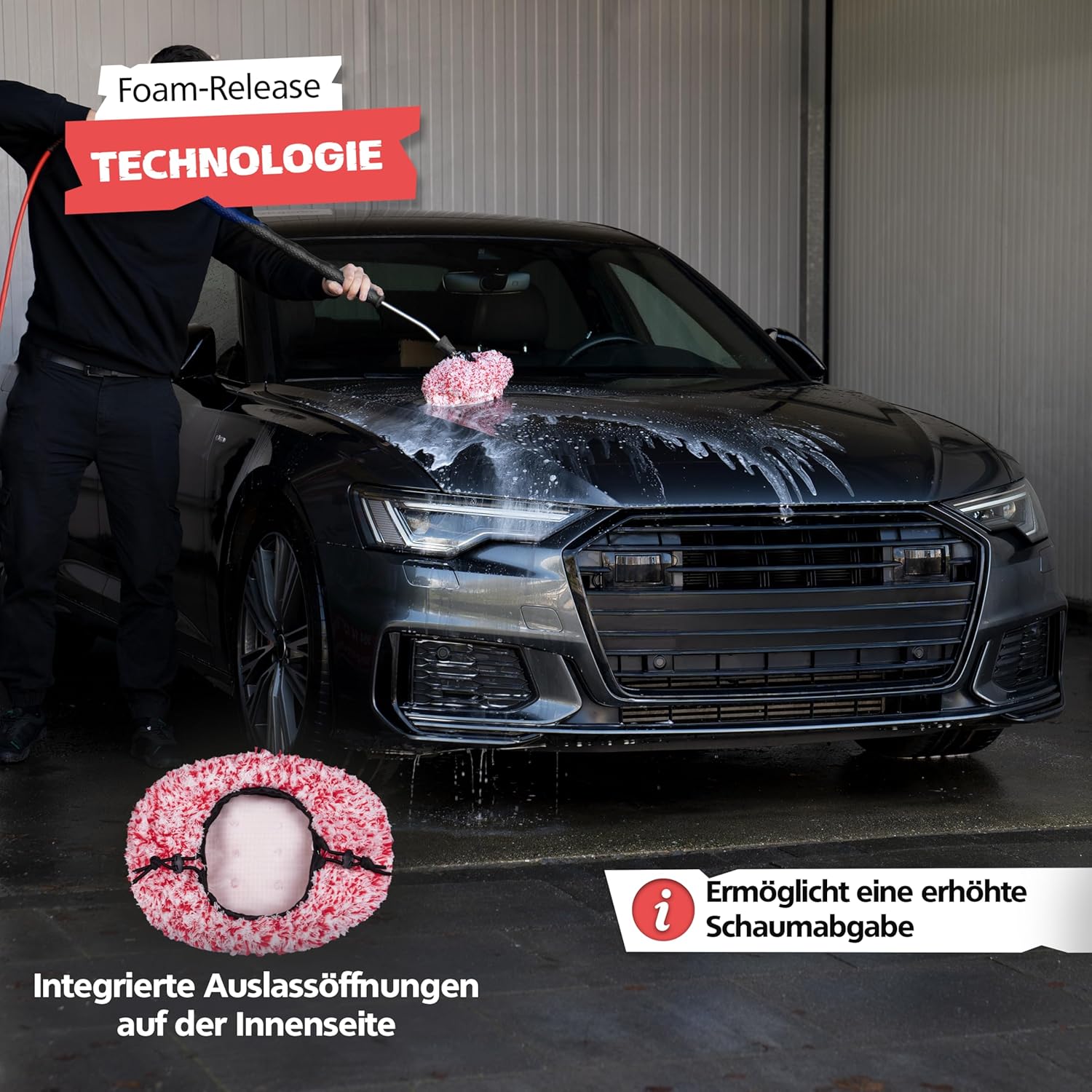 Thumbnail 1 de SPRINGER ZX1700 Mikrofaser Waschbürstenüberzug – universeller, saugstarker Schutz für SB-Waschbürsten
