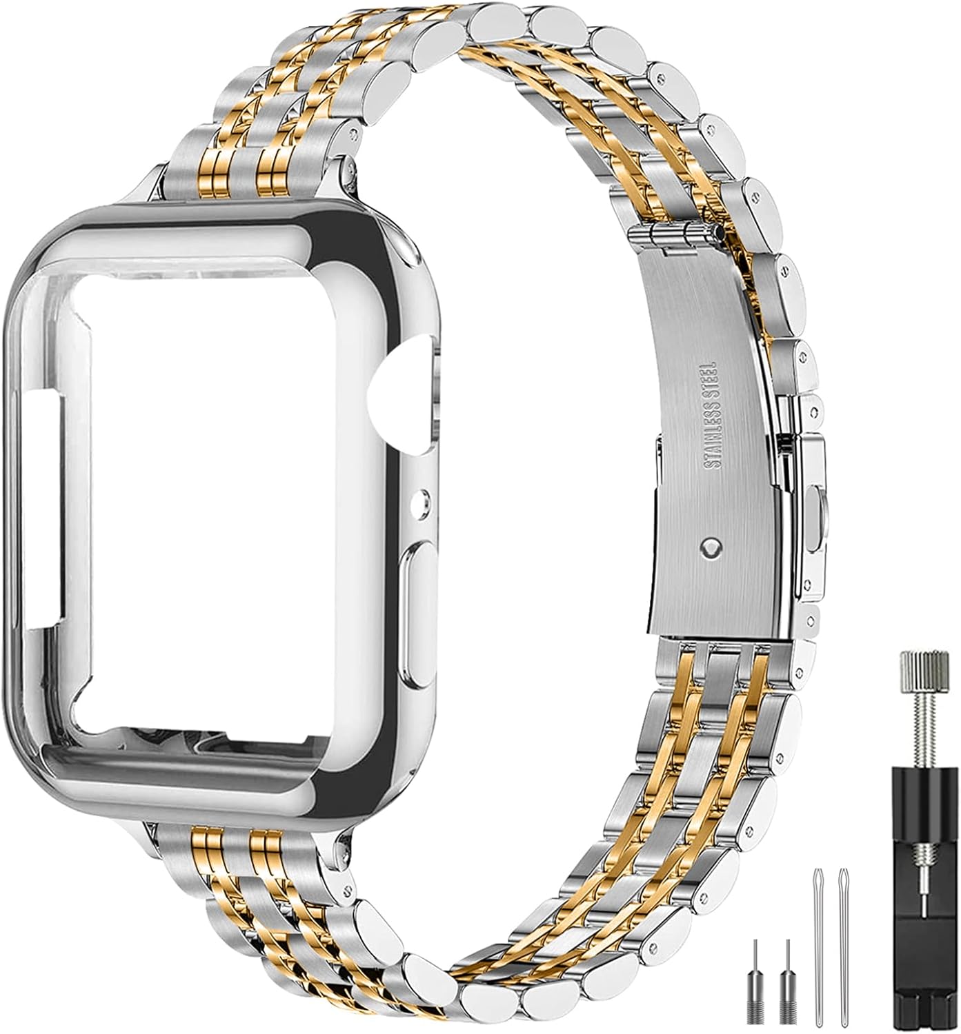 QUNDAXI Slim Watch Band 14mm