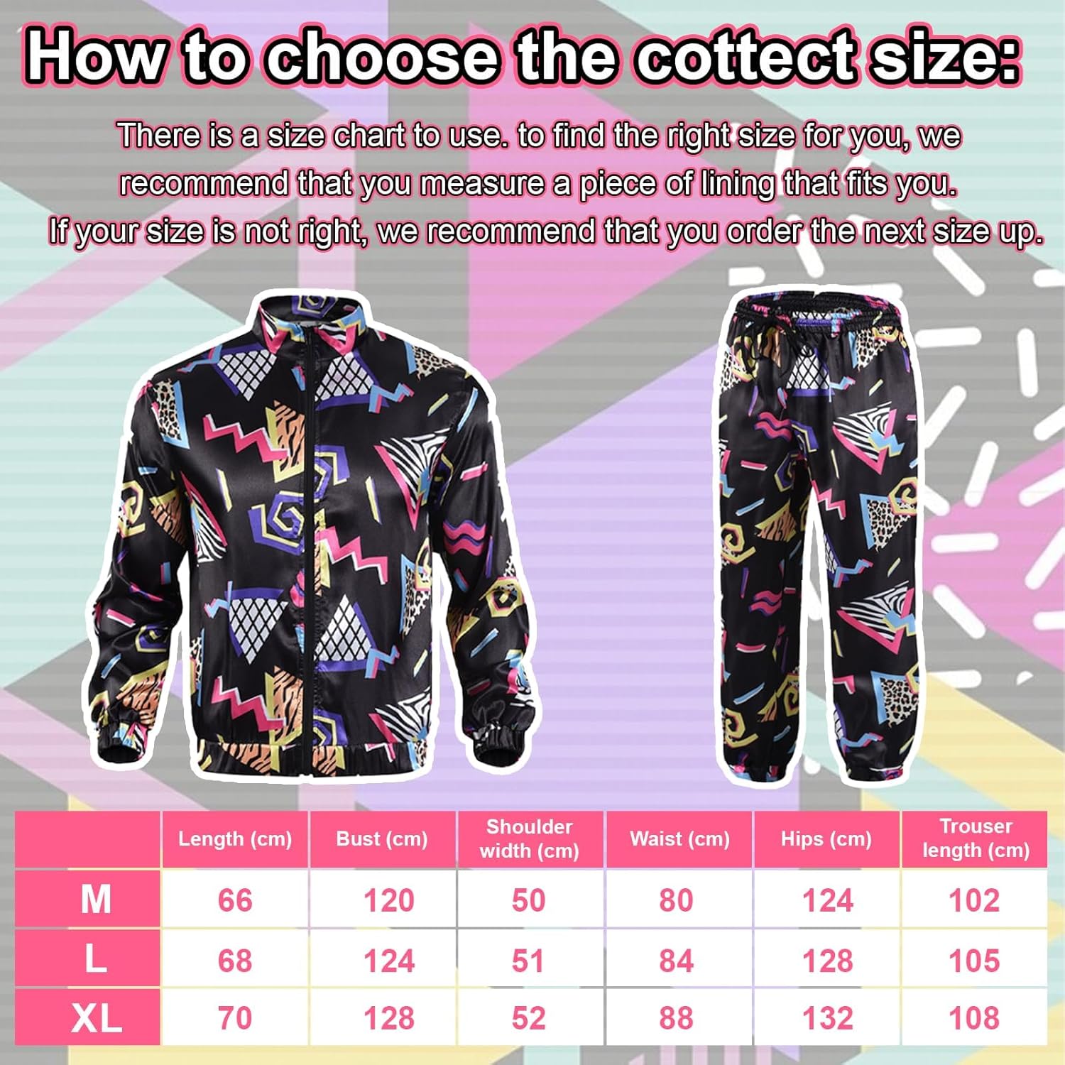 Detalle 2 de Xerteam 80s 90s Fancy Dress Set for Men ðŸŽ