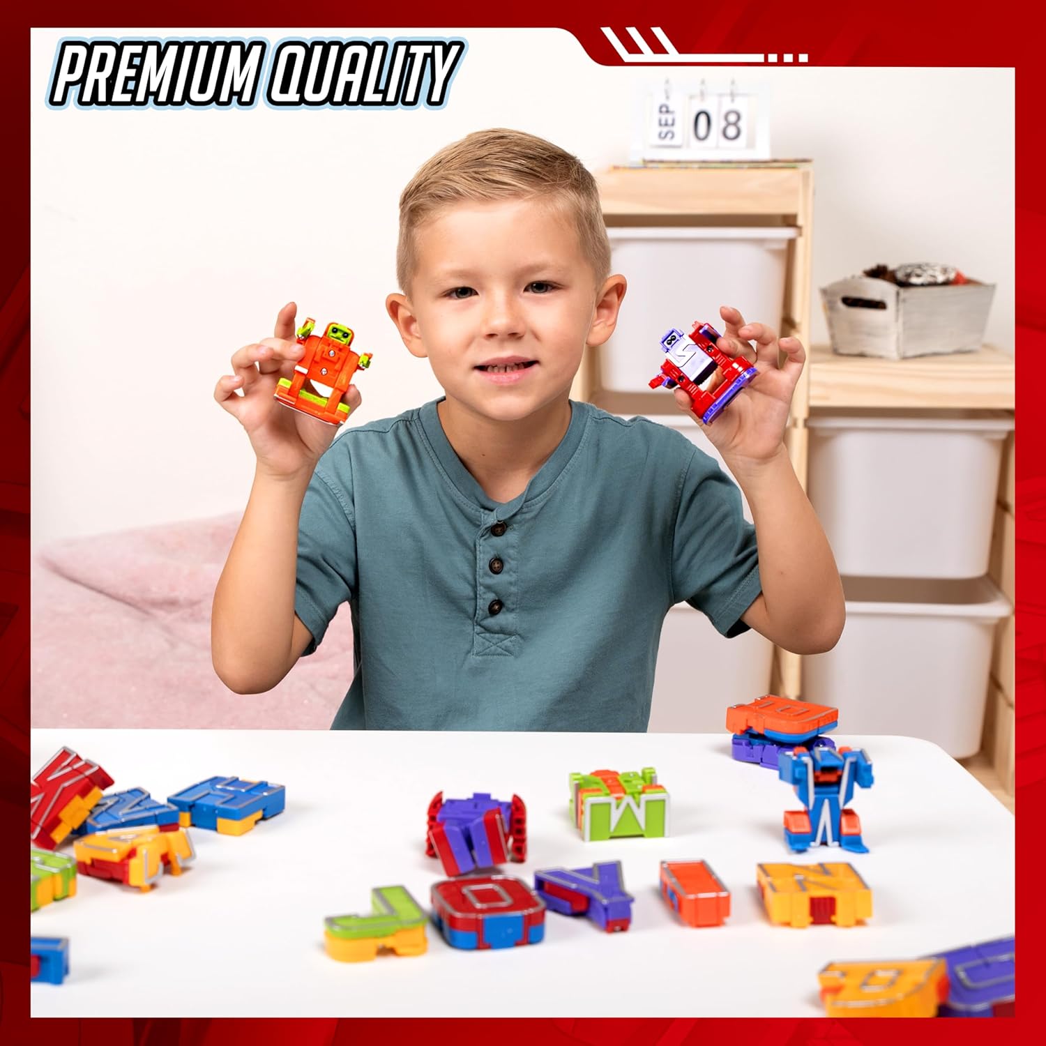 Thumbnail 6 de JOYIN S.T.E.M. Alphabots Alphabet Robots Learning Toys (ABC Letter Robots)