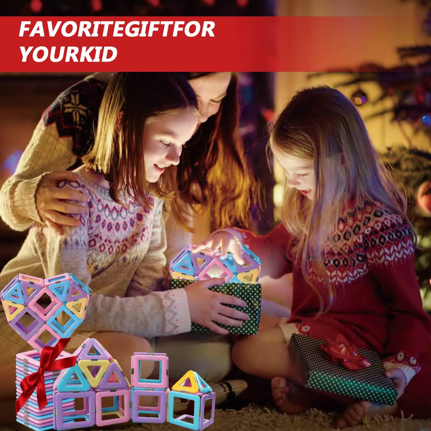 Thumbnail 5 de MOOKCUY magnetic building blocks 38 pcs