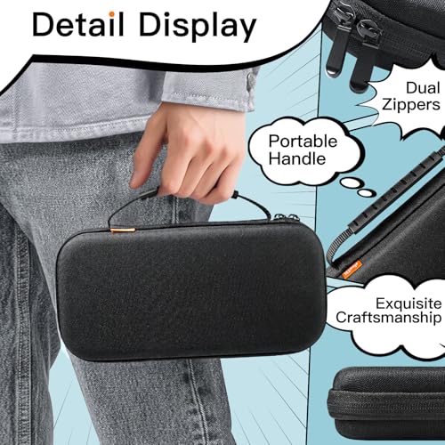 Detalle 2 de JETech Schutztasche für Nintendo Switch 2 (2025) – Schwarz