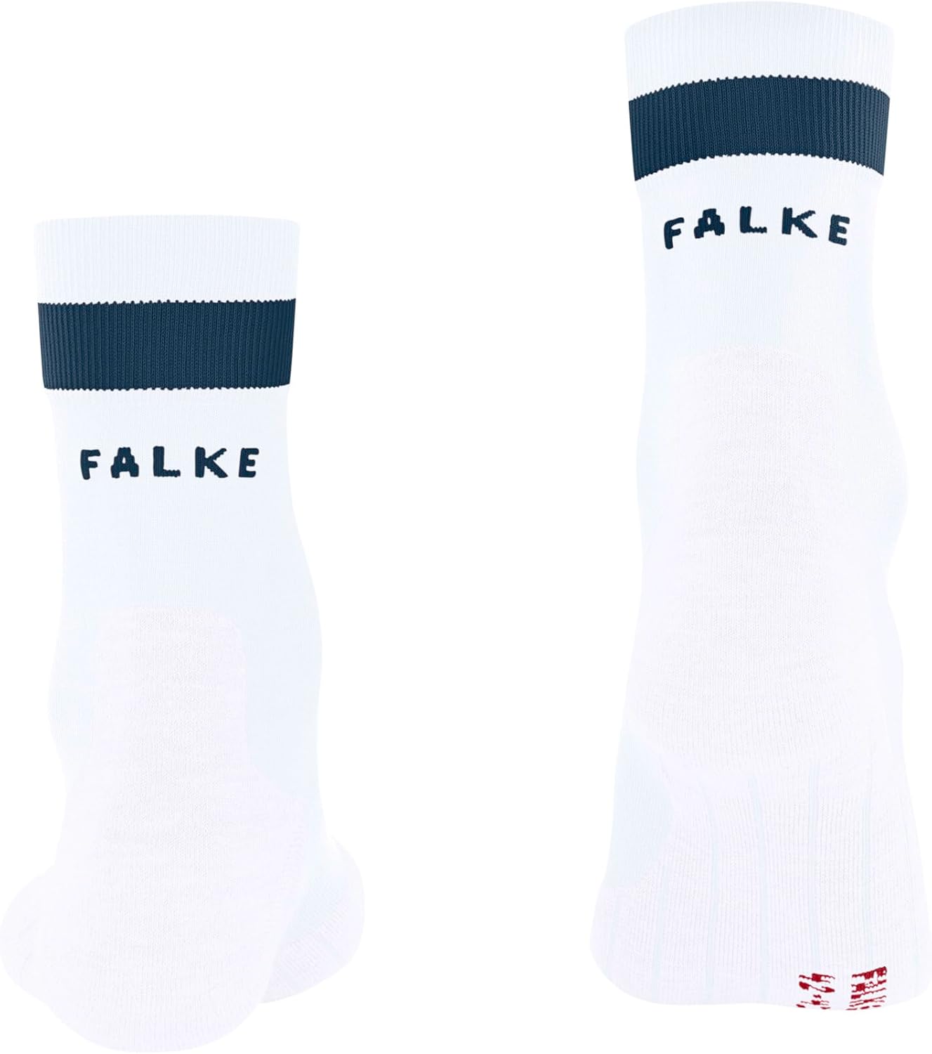 Detalle de FALKE RU4 Running Socks: Medium Cushioning, Anti-Blister, Mid-Calf, Vegan & Quick-Drying