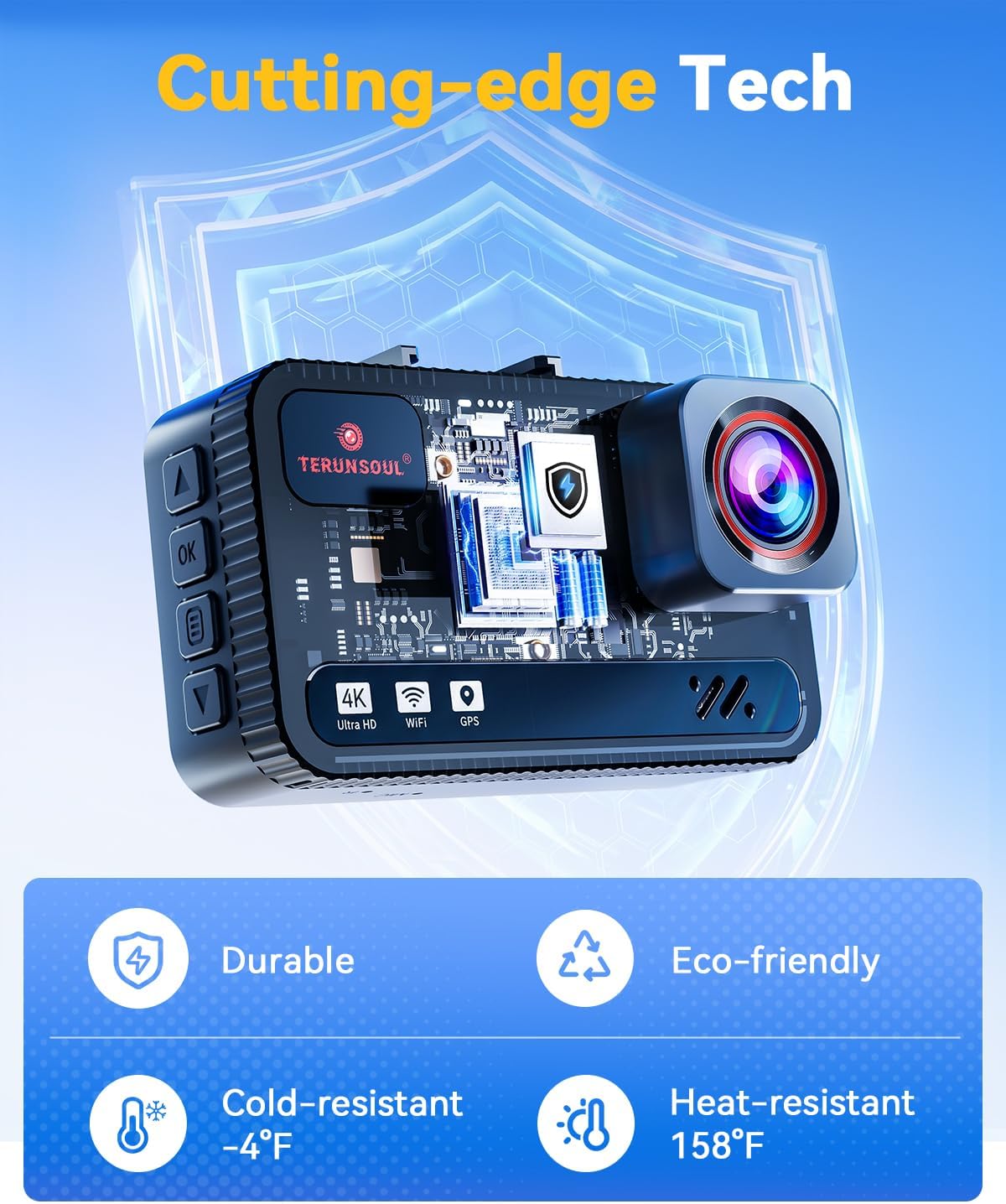 Thumbnail 6 de Terunsoul Dash Cam 128GB Card