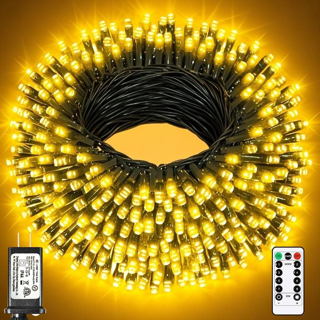 Detalle de Mresove M20 Pro 105 ft 300-LED Connectable Warm White String Lights