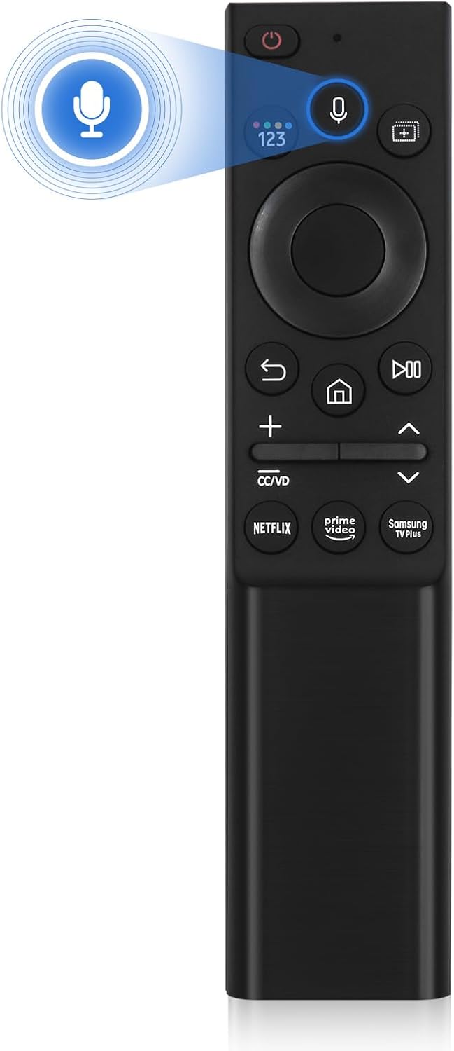 Detalle de BN59-01357F TM2180E RMCSPA1RP1 Voice Remote Replacement for Samsung Smart TVs