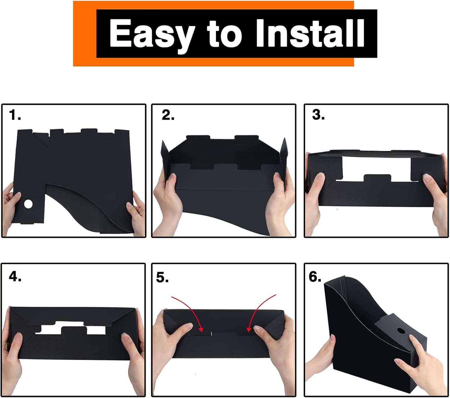 Thumbnail 2 de Srvnpioy Lot de 6 porte-revues 10,2 cm 📚