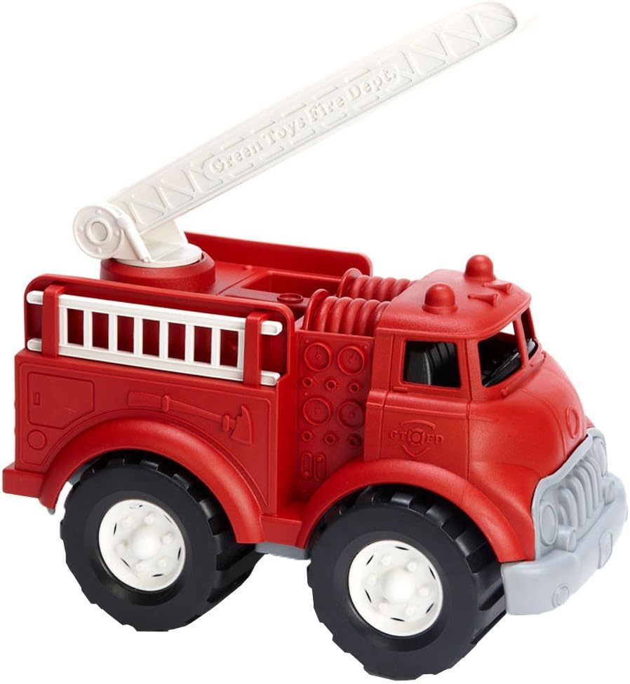 Detalle 2 de Green Toys Fire Truck imaginative play toy ๐