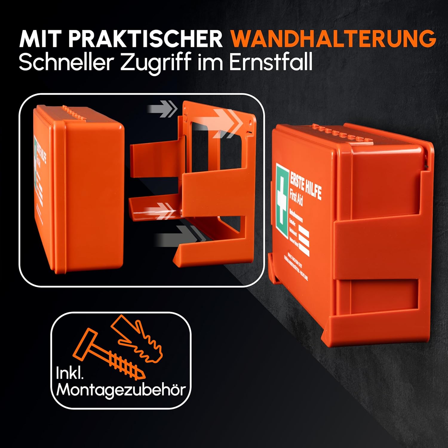 Thumbnail 2 de Erste Hilfe Kasten DIN 13157:2021 🩹