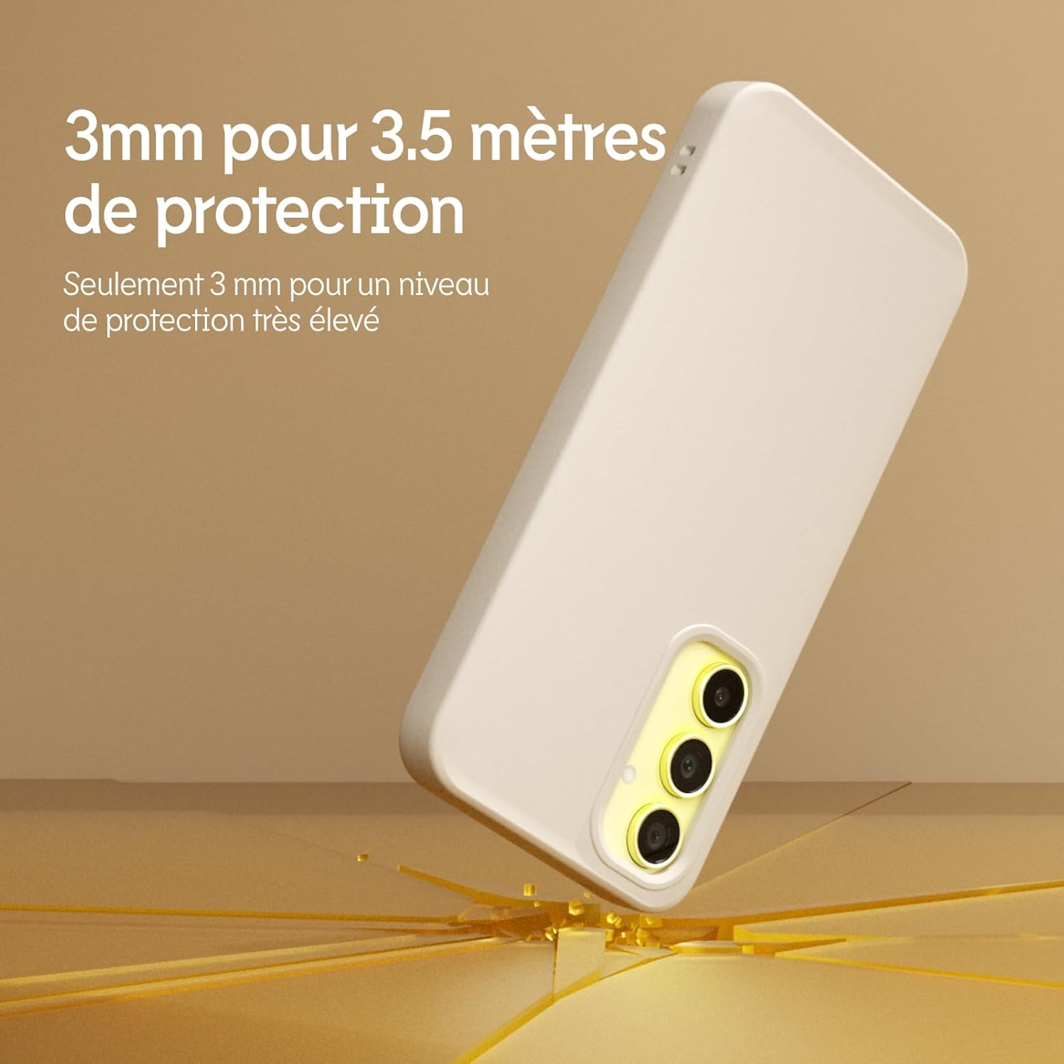 Thumbnail 1 de RhinoShield SolidSuit pour Galaxy A55 : coque fine mate anti-chocs