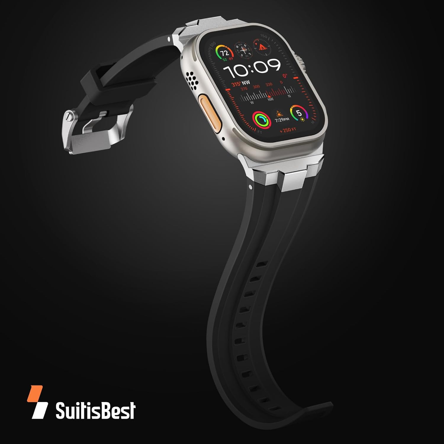 Detalle 2 de Suitisbest Rugged Sport Strap 49mm Apple Watch
