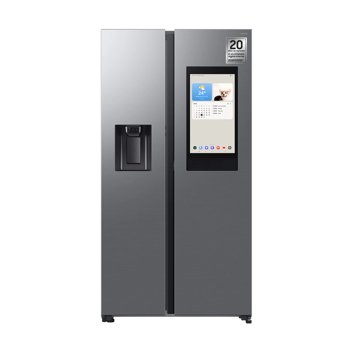 Detalle de Samsung RS90F66BETEF Frigorífico 614 L Clase E